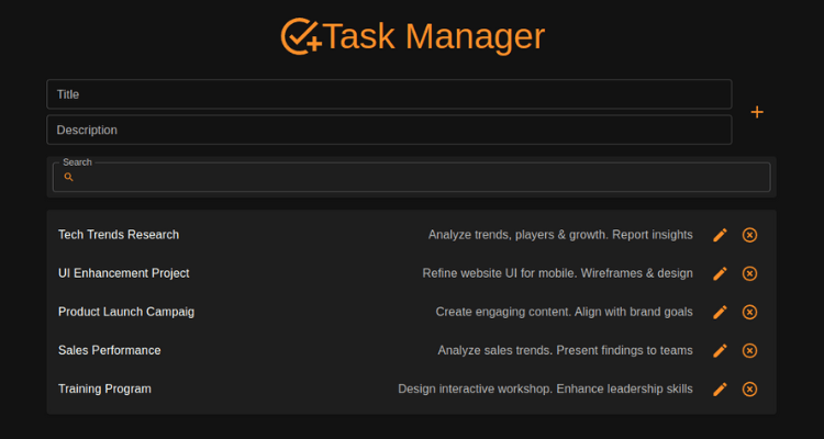 Task Manager